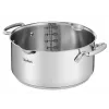 Kochtopf-Set Tefal Duetto+ G719S7, Edelstahl, 7-tlg. (Stielkasserollen Ø16/20/24 cm, Schmortopf Ø16 cm), Induktion, Deckel, ofenfest bis 250°C