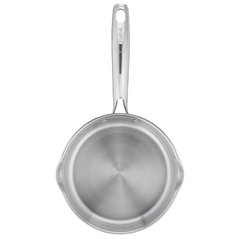 Kochtopf-Set Tefal Duetto+ G719S7, Edelstahl, 7-tlg. (Stielkasserollen Ø16/20/24 cm, Schmortopf Ø16 cm), Induktion, Deckel, ofenfest bis 250°C