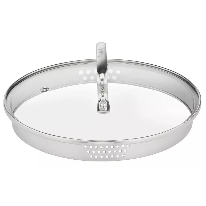 Kochtopf-Set Tefal Duetto+ G719S7, Edelstahl, 7-tlg. (Stielkasserollen Ø16/20/24 cm, Schmortopf Ø16 cm), Induktion, Deckel, ofenfest bis 250°C