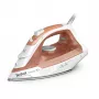 Tefal Virtuo 30 FV2C40E0 Bügeleisen Trocken- & Dampfbügeleisen Keramiksohle 2000 W Pfirsich, Weiß