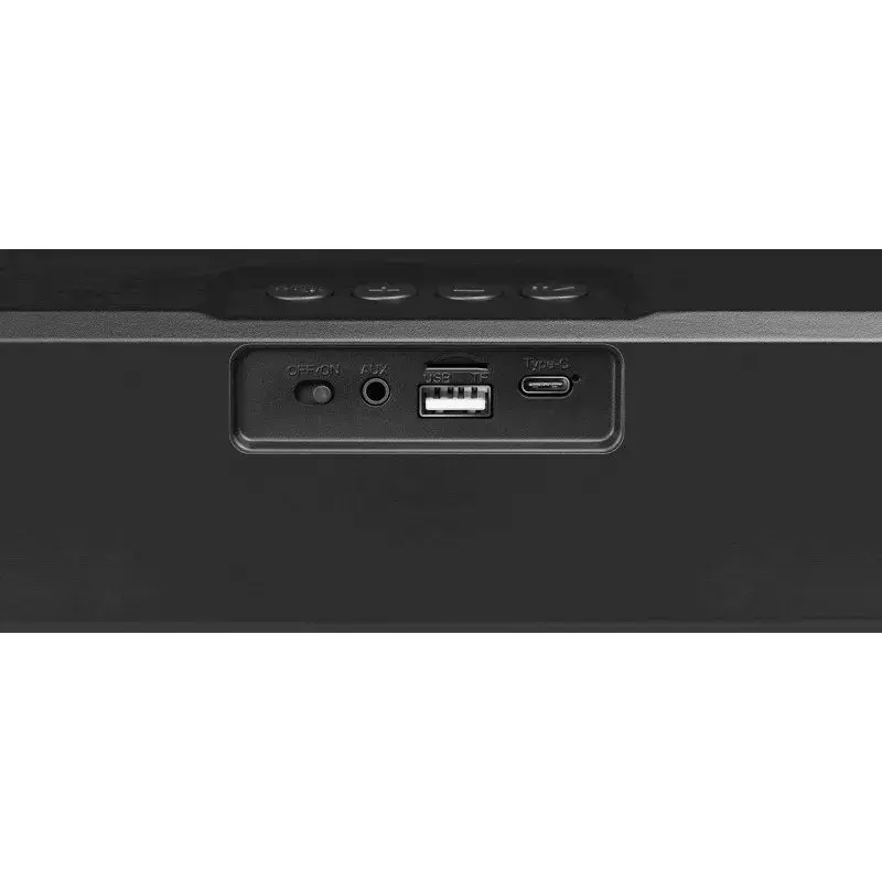 DEFENDER Bluetooth Soundbar Z2, Bluetooth 5.3 (LE Audio), 16 W RMS, 100–20000 Hz, USB-Ladefunktion, Schwarz