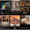 Projektor HISENSE PT1 3D Smart-TV, native 16:9, Wi‑Fi & Ethernet, HDR (HLG), HDMI 2.0/2.1, Schwarz