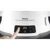 Tefal Convenient Series Deluxe VC502D Dampfgarer 3 Körbe Arbeitsplatte 900 W Edelstahl, Weiß