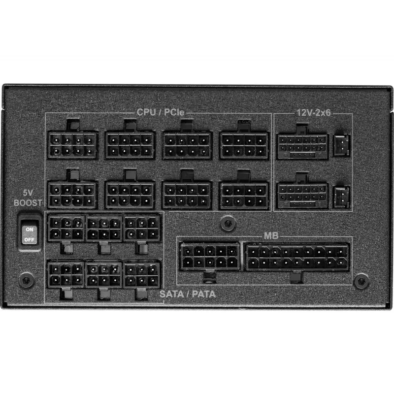 Netzteil ASROCK Taichi TC-1650T 1650 W 20+4-Pin ATX 80 PLUS Titanium, 135 mm Lüfter, Schwarz