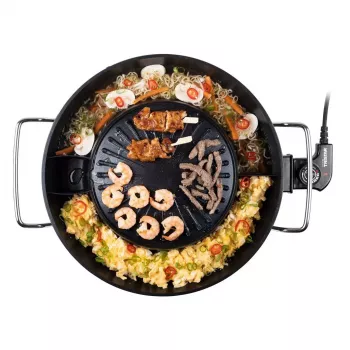 Elektrischer Hot Pot Tristar PZ-9131 1800W 220°C Schwarz