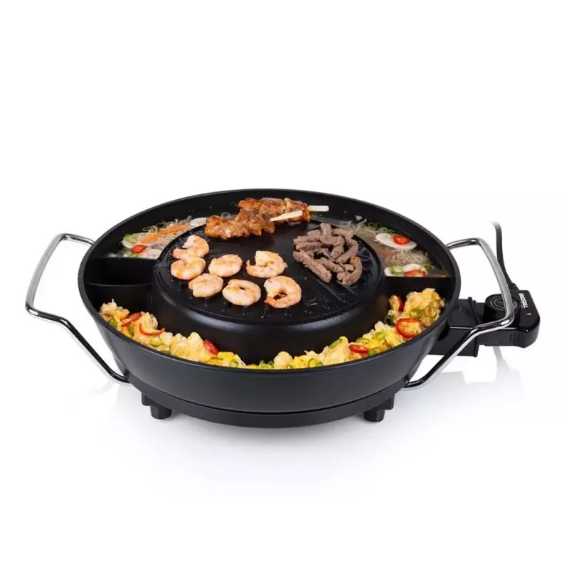 Elektrischer Hot Pot Tristar PZ-9131 1800W 220°C Schwarz