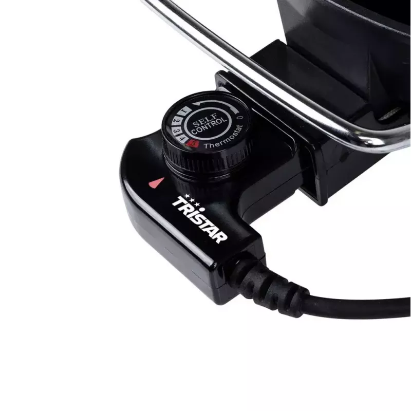 Elektrischer Hot Pot Tristar PZ-9131 1800W 220°C Schwarz