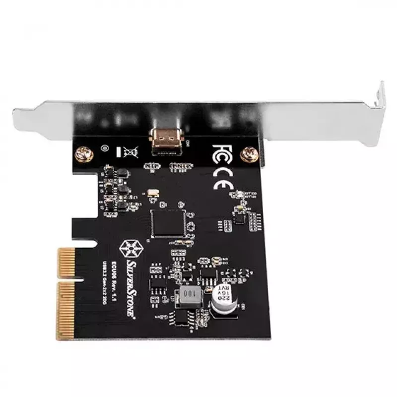 Silverstone ECU06 Interner USB 3.2 Gen 2 Adapter PCIe Low-Profile
