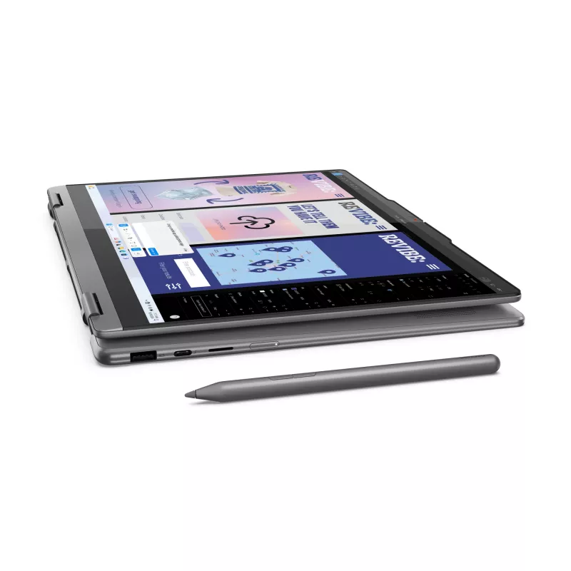 Laptop Lenovo YOGA 7 2-in-1 14 Zoll Ultra 5 226V, 16GB LPDDR5x, 1TB NVMe, OLED WUXGA, Windows 11 Home, Luna Grey