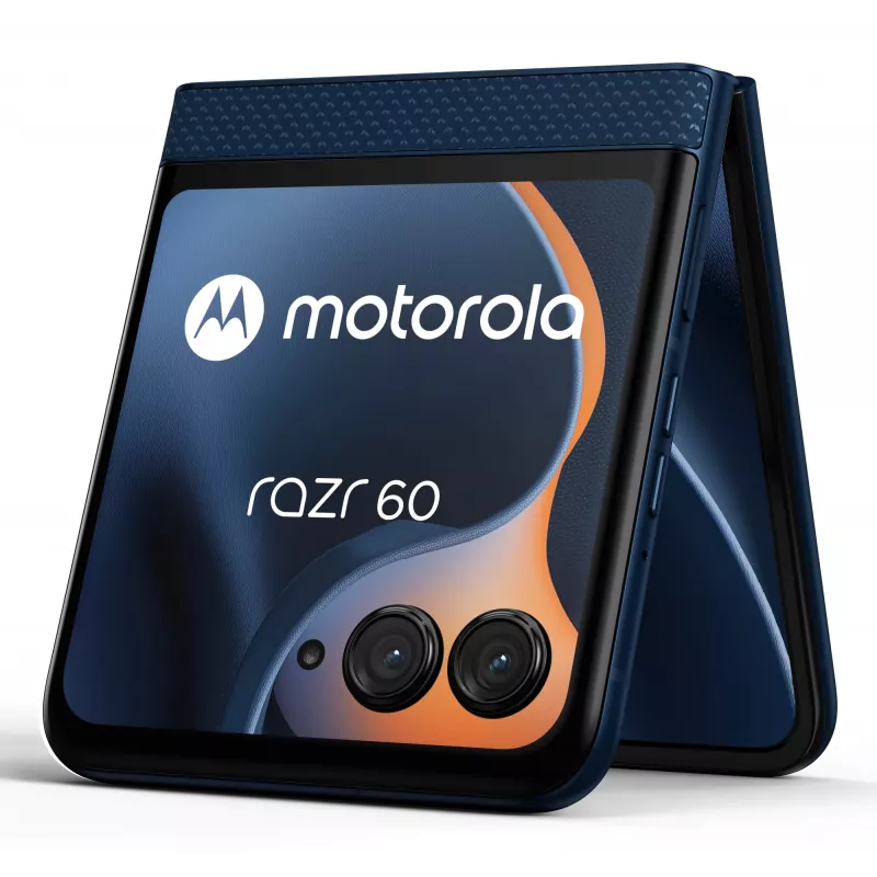 Motorola razr 60 17,5 cm (6,9 Zoll) Dual SIM Android 15 5G USB Type-C 8 GB 256 GB 4500 mAh Blau