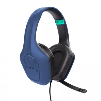 Trust GXT 415B Zirox Headset Kabelgebunden Head-band Gaming Blau