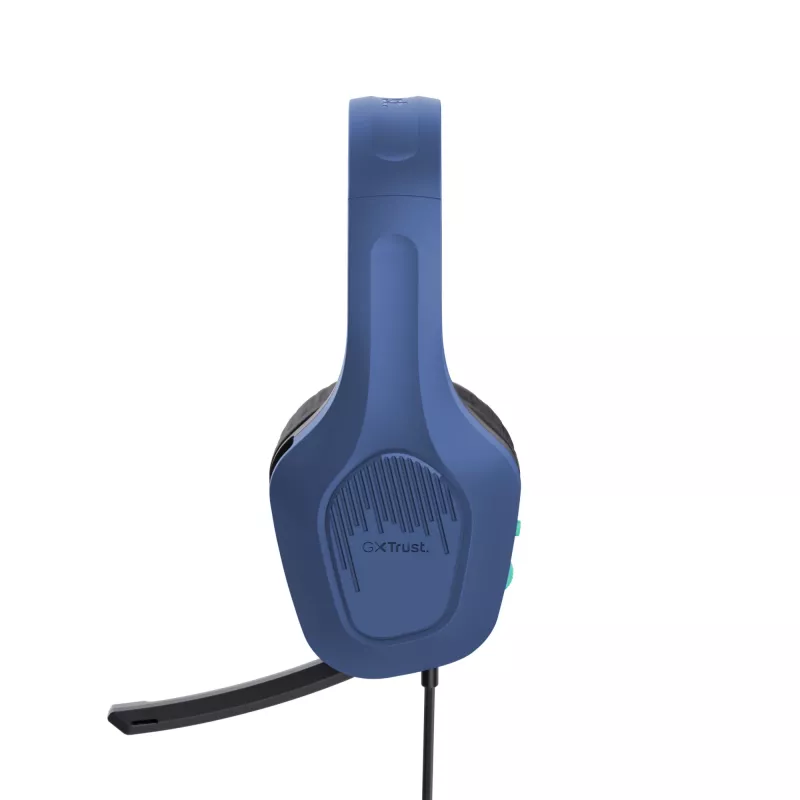 Trust GXT 415B Zirox Headset Kabelgebunden Head-band Gaming Blau