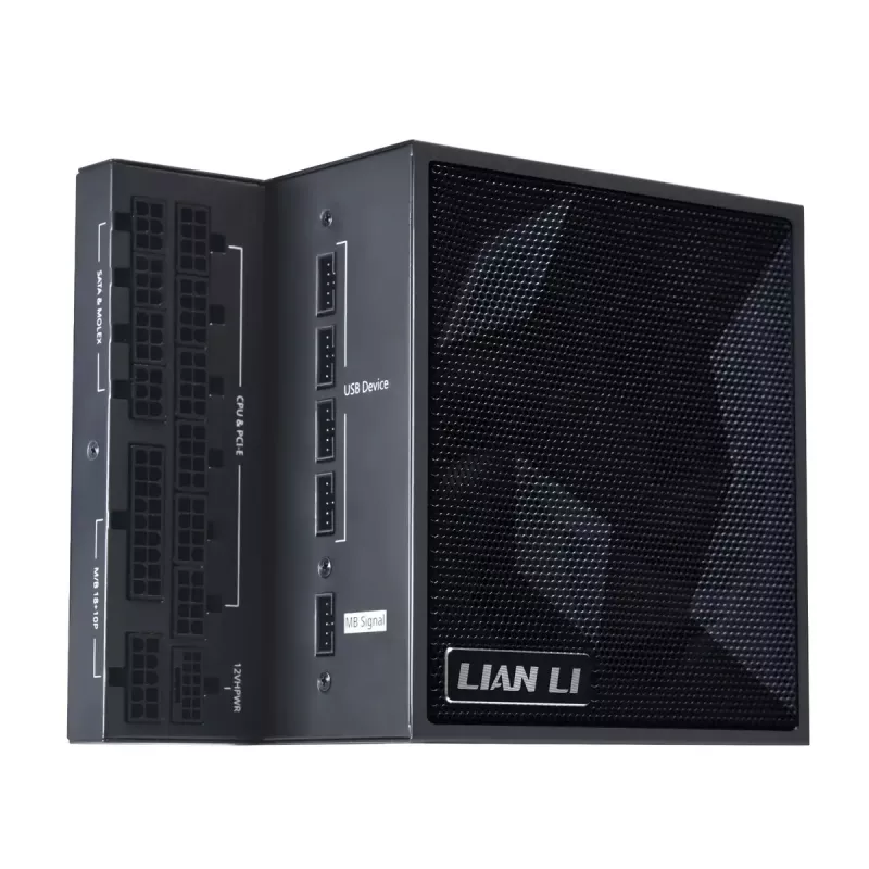 Lian Li EDGE EG1000 1000 W ATX 3.1 Netzteil, 80 PLUS Platinum, Schwarz