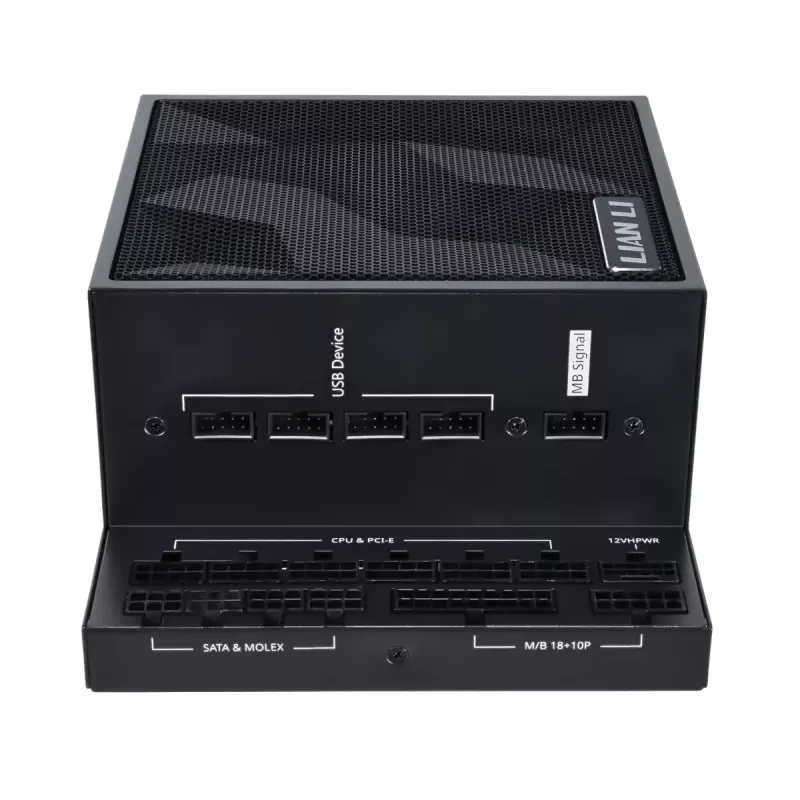 Lian Li EDGE EG1000 1000 W ATX 3.1 Netzteil, 80 PLUS Platinum, Schwarz