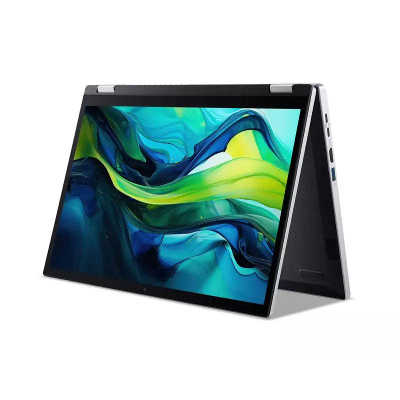 Hybrid (2-in-1) Laptop Acer Aspire Go Spin 14 AGSP14-31PT-C72L — 14 Zoll WUXGA Touchscreen, Intel N150, 16 GB LPDDR5, 512 GB SSD, Windows 11 Home, Silber