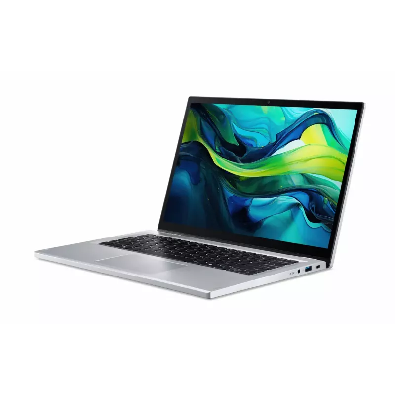 Hybrid (2-in-1) Laptop Acer Aspire Go Spin 14 AGSP14-31PT-C72L — 14 Zoll WUXGA Touchscreen, Intel N150, 16 GB LPDDR5, 512 GB SSD, Windows 11 Home, Silber