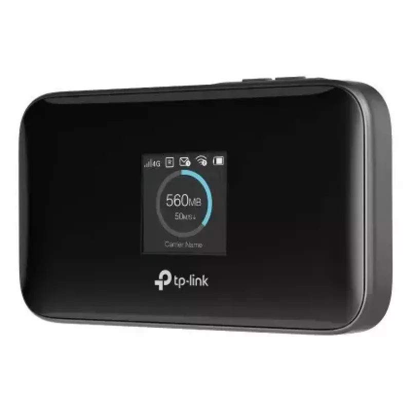 Mobiler Netzwerk-Router TP-LINK M7750 — Tragbarer LTE-Advanced 4G, 600 Mbit/s, 5 GHz Wi‑Fi 5, NanoSIM, MicroSD, 3280 mAh Akku