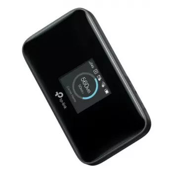 Mobiler Netzwerk-Router TP-LINK M7750 — Tragbarer LTE-Advanced 4G, 600 Mbit/s, 5 GHz Wi‑Fi 5, NanoSIM, MicroSD, 3280 mAh Akku