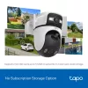 TP-Link Tapo Outdoor Dual Lens Pan/Tilt Sicherheitskamera, IP-Sicherheitskamera, Außenbereich, Kabelgebunden & Kabellos, Decken-/Wand-/Mastmontage, Weiß, Sphärisch