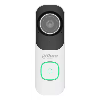 Video-Türsprechanlage DAHUA DB41AW weiß – kabelgebundene/kabellose intelligente Türkamera