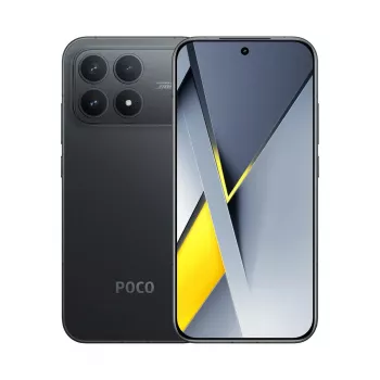 Smartphone POCO F8 Pro — 6,59 Zoll (16,7 cm) 2510×1156, Qualcomm Snapdragon 8 Elite 3,53 GHz, 12 GB RAM, 512 GB, 50 MP Dreifachkamera, 6210 mAh, Dual SIM, IP68, Schwarz