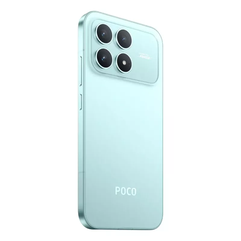 Smartphone POCO F8 Pro — 6,59 Zoll 2510×1156, Qualcomm Snapdragon 8 Elite 3,53 GHz, 12 GB RAM, 512 GB, 5G, Dual SIM, 6210 mAh, IP68, Blau
