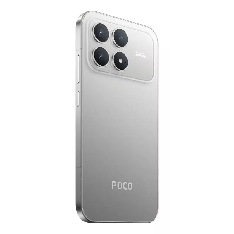 Smartphone POCO F8 Pro 6,59 Zoll Dual SIM 5G, Snapdragon 8 Elite, 12 GB RAM, 512 GB, 6210 mAh, Silber/Titan