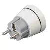 Hama 00223452 Reisestecker Typ F Typ G (UK) Weiß