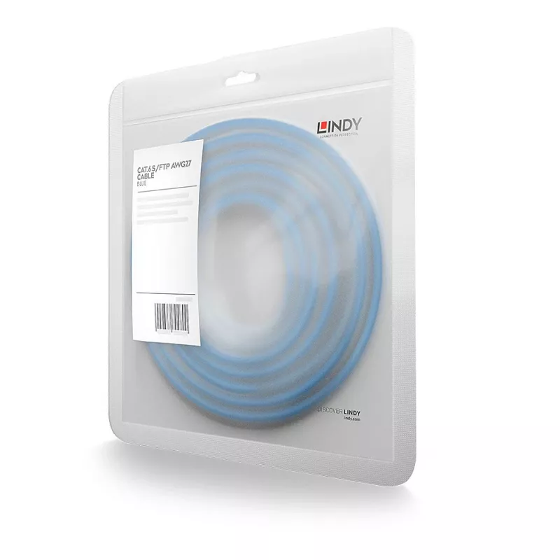 Lindy 47719 Netzwerkkabel Blau 2 m Cat6 S/FTP (S-STP)