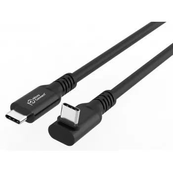 USB-C-auf-USB-C-Kabel MicroConnect MC-USB3.2CC05-FA 0,5 m USB 3.2 Gen 2x2 20 Gbit/s, Schwarz