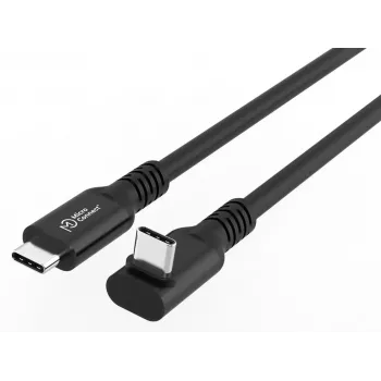USB-C-zu-USB-C-Kabel MicroConnect MC-USB3.2CC1-FA — USB 3.2 Gen 2x2, 1 m, Schwarz