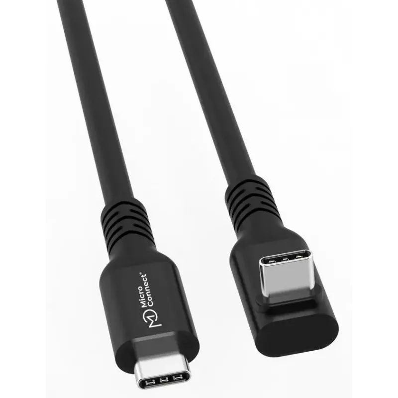 USB-C-zu-USB-C-Kabel MicroConnect MC-USB3.2CC3-FA, USB 3.2 Gen 2x2, 3 m, Schwarz