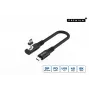 USB4 Gen 3x2 USB-C-zu-USB-C-Kabel MicroConnect MC-LS-USB4CC0.15-A – 0,15 m, schwarz