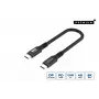 Microconnect USB4CC015 USB-Kabel USB4 Gen 3x2 0,15 m USB-C Schwarz