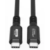Microconnect USB4CC015 USB-Kabel USB4 Gen 3x2 0,15 m USB-C Schwarz
