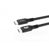 Microconnect USB4CC015 USB-Kabel USB4 Gen 3x2 0,15 m USB-C Schwarz