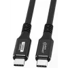 USB-C-auf-USB-C-Kabel MicroConnect USB3.2CC015 – USB 3.2 Gen 2x2, 0,15 m, schwarz