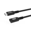 USB-C-auf-USB-C-Kabel MicroConnect USB3.2CC015EX, USB 3.2 Gen 2x2, 0,15 m, Schwarz