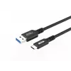 Microconnect USB3.2AC015 USB-Kabel USB 3.2 Gen 2 (3.1 Gen 2) 0,15 m USB C USB A Schwarz