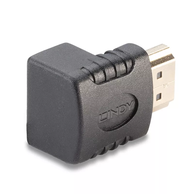 Lindy HDMI-Buchse auf HDMI-Stecker 90-Grad-Winkeladapter nach oben