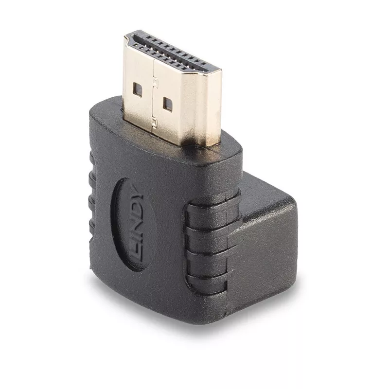 Lindy HDMI-Buchse auf HDMI-Stecker 90-Grad-Winkeladapter nach oben