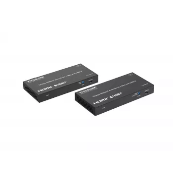 KVM-Kit VivoLink VLKVM150 HDBaseT KVM-Extender 18Gbps, Reichweite bis zu 150 m