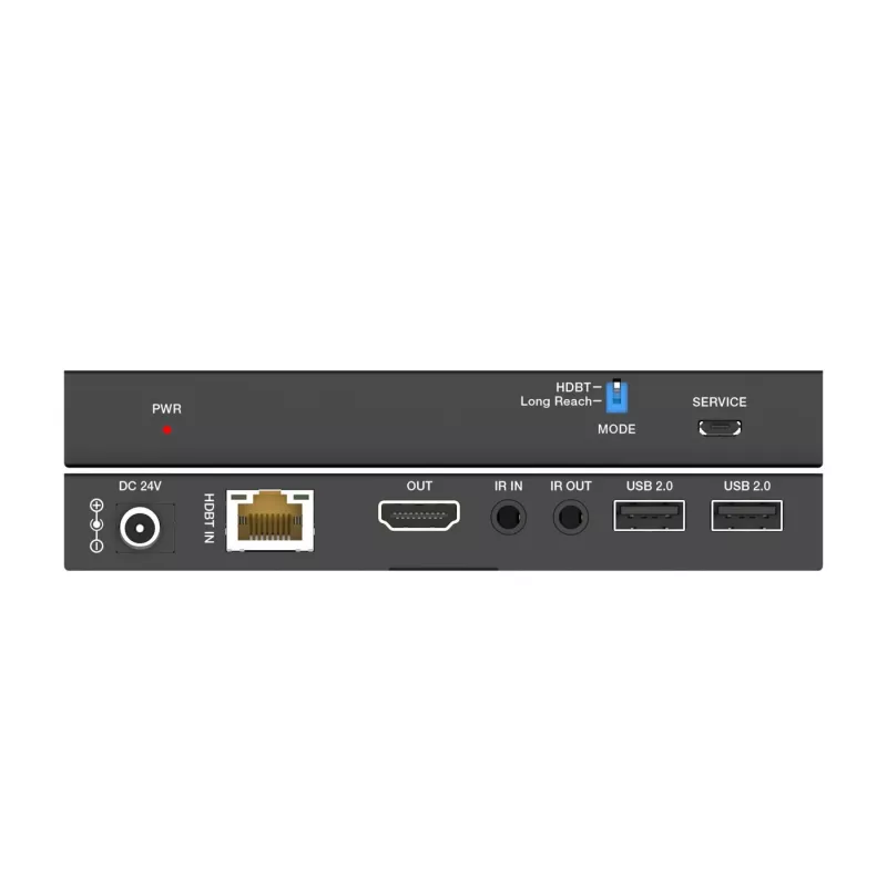 KVM-Kit VivoLink VLKVM150 HDBaseT KVM-Extender 18Gbps, Reichweite bis zu 150 m