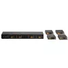 Lindy 70m Cat.6 4x4 HDMI 4K60 Matrix Extender, 3840 x 2160 Pixel, AV-Sender & -Empfänger, 70 m, Kabelgebunden, Schwarz, HDCP