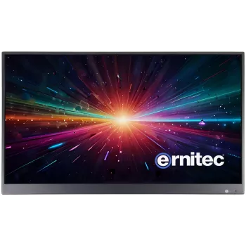 Monitor ERNITEC 0070-24122-HDMIPOE — professionelles Display mit HDMI und PoE-Unterstützung