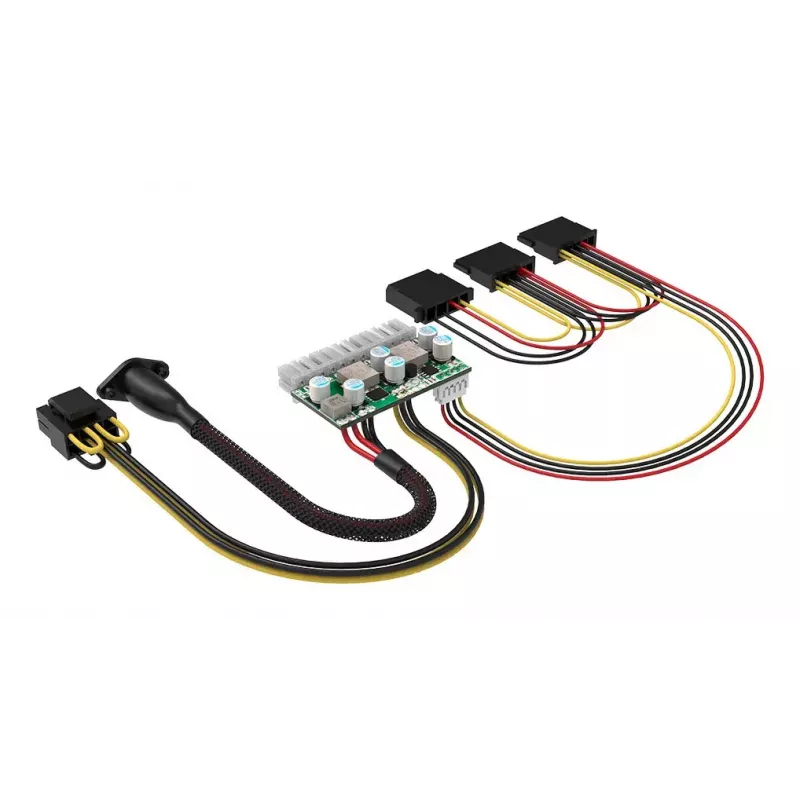 Akasa 150W DC-zu-DC ATX Adapter 12V 180W Mehrfarbig