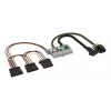 Akasa 150W DC-zu-DC ATX Adapter 12V 180W Mehrfarbig