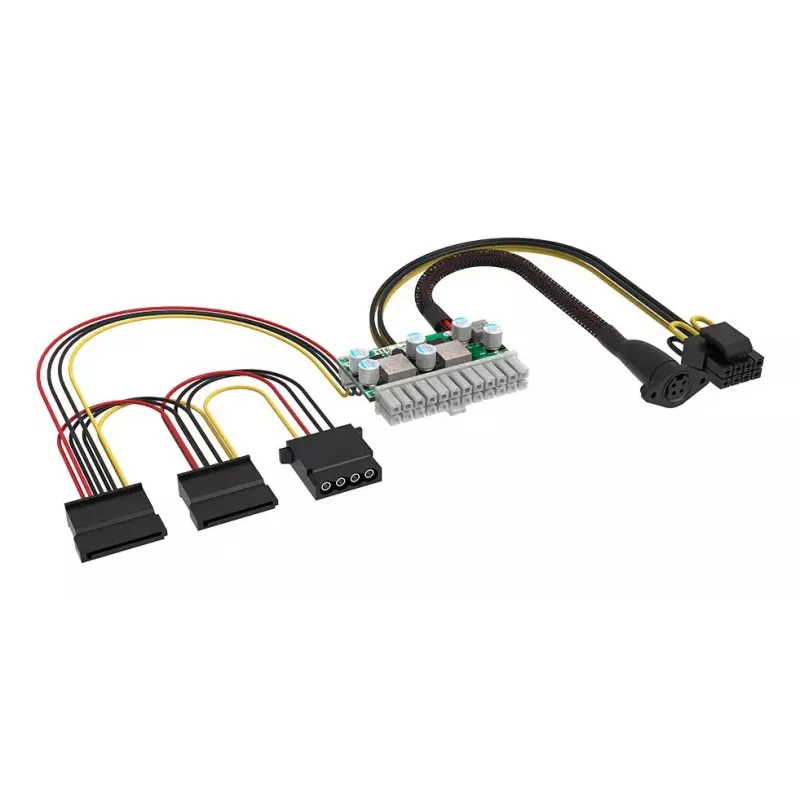 Akasa 150W DC-zu-DC ATX Adapter 12V 180W Mehrfarbig