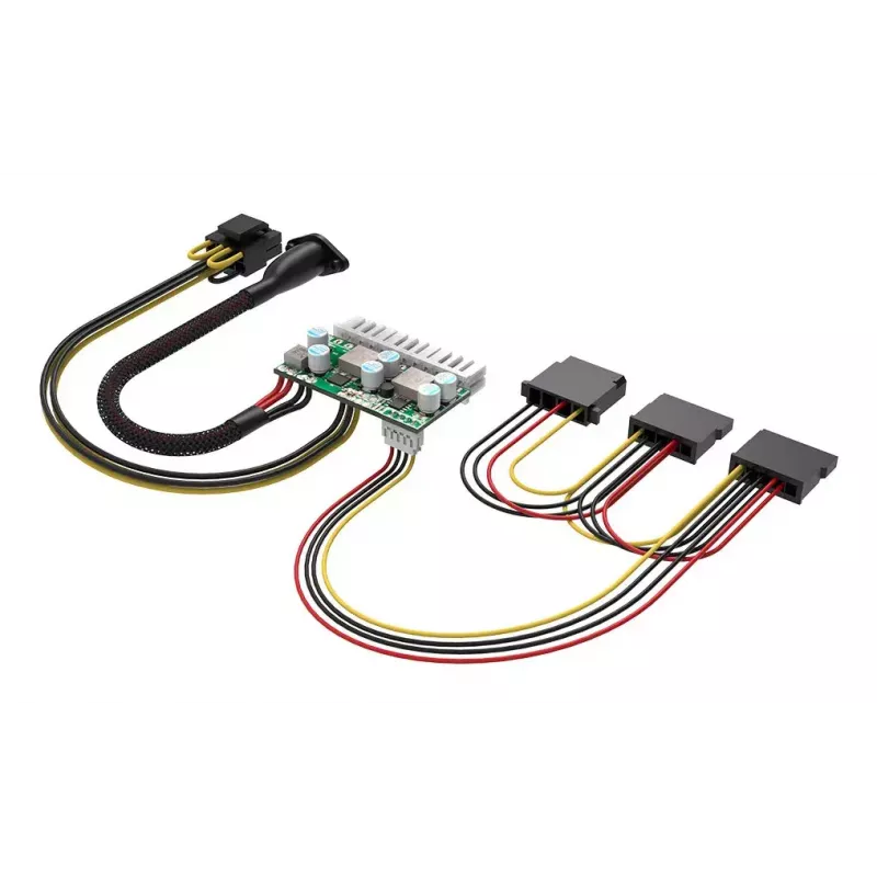 Akasa 150W DC-zu-DC ATX Adapter 12V 180W Mehrfarbig