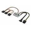 Akasa 150W DC-zu-DC ATX Adapter 12V 180W Mehrfarbig